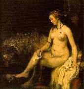 REMBRANDT Harmenszoon van Rijn Bathsheba in her bath, also modelled by Hendrickje, china oil painting artist